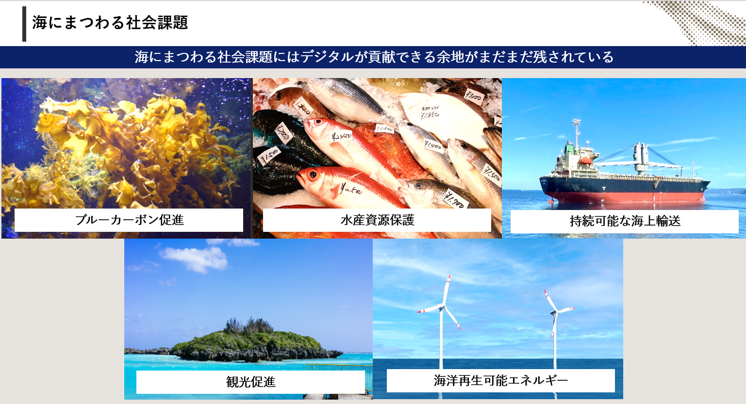 Blue Economy「海にまつわる社会課題」